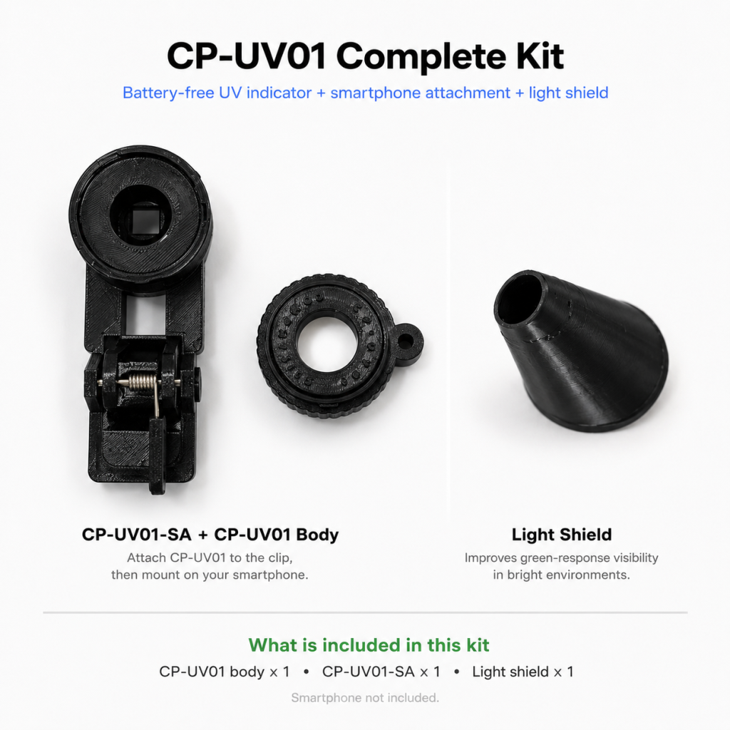 ComPhysics CP-UV01 Complete UV Visualization Kit with Smartphone Adapter