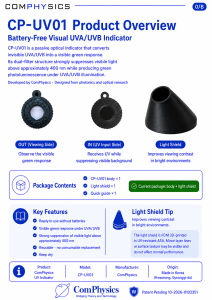 ComPhysics CP-UV01 Complete UV Visualization Kit with Smartphone Adapter
